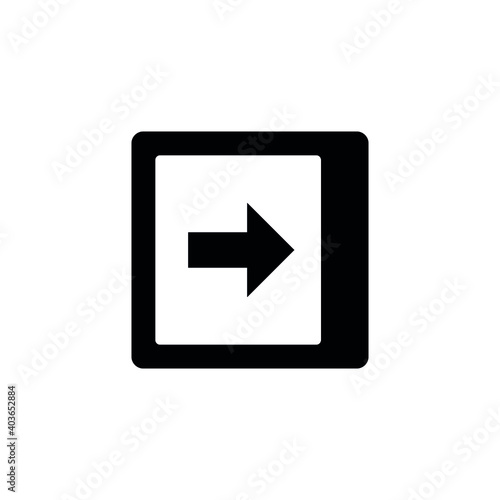 Free Download Logout vector icon. Logout illustration for web, mobile apps, design. Logout vector symbol. - GFXLoad