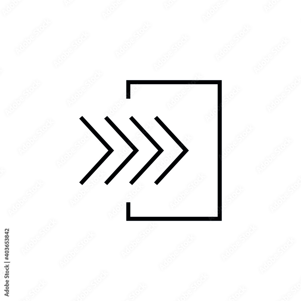 Logout vector icon. Logout illustration for web, mobile apps, design. Logout vector symbol. Logout vector icon. Logout illustration for web, mobile apps, design. Logout vector symbol.