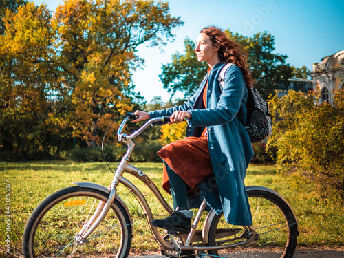 person riding a bicycle