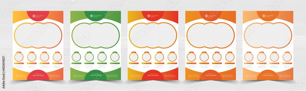 Restaurant Menu Flyer Template