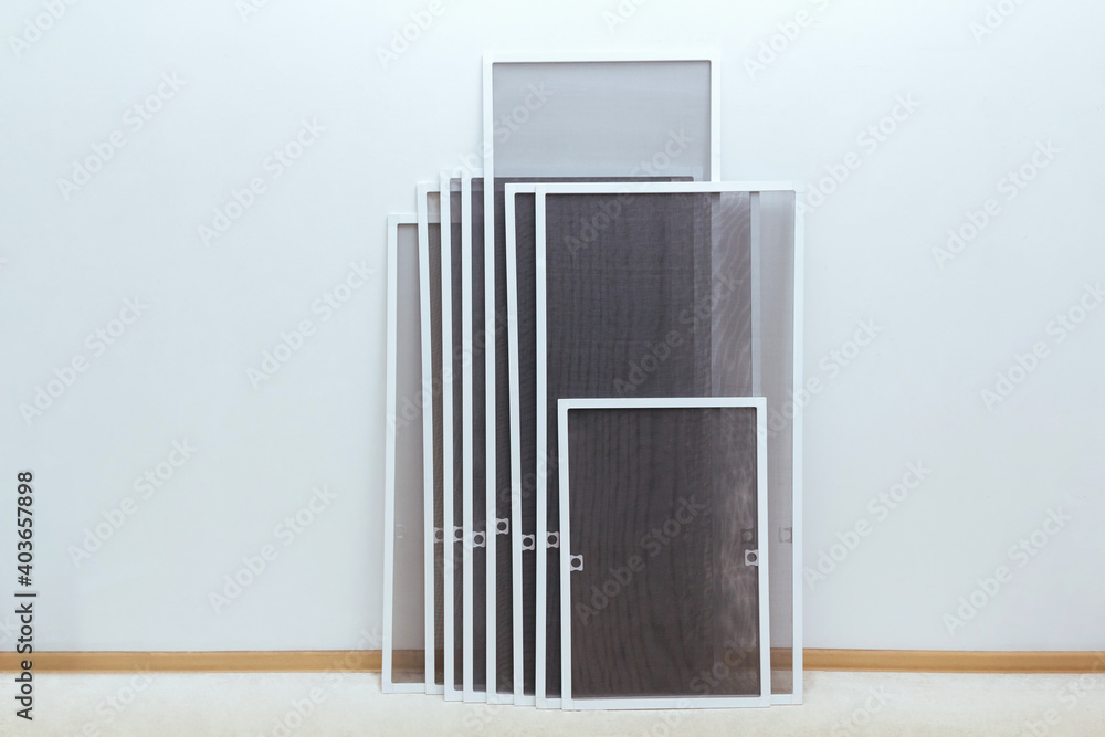 Fototapeta premium Mosquito Wire Screens, Net Frames