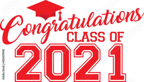 Congratulations Class of 2021 Red