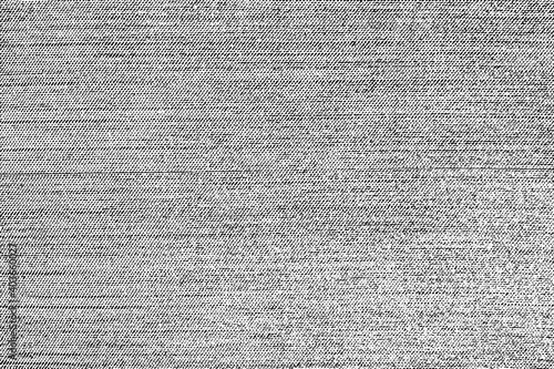 Vector fabric texture. Distressed texture of weaving fabric. Grunge background. Abstract halftone vector illustration.