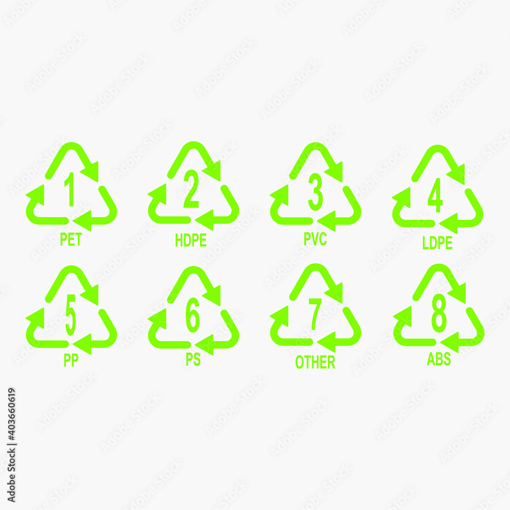 Recycle ikon. vector recycle, cycle rotation marks. eps 10 Recycle ikon. vector recycle, cycle rotation marks. eps 10