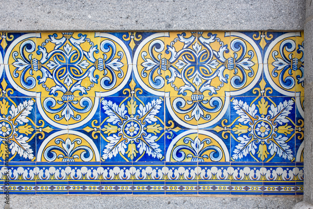 Tiles or Azulejos, Portugal