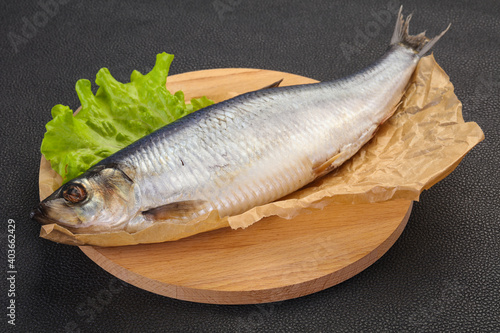 Salted herring fish