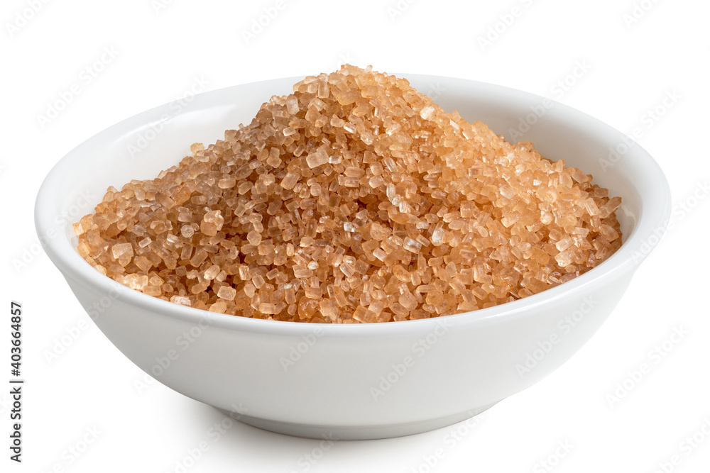 Brown granulated sugar. Brown granulated sugar.