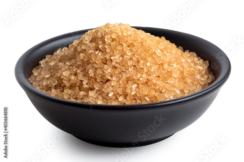 Brown granulated sugar.