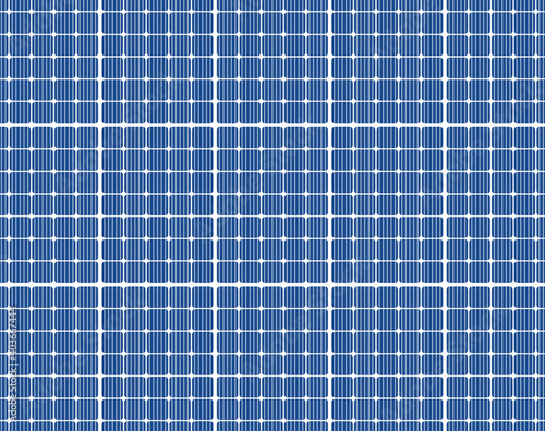 solar panels photovoltaic energy pattern - vector illustration