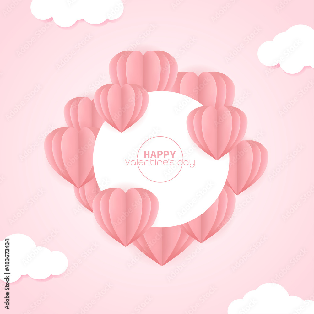 Happy valentine’s day sweet vector illustration.