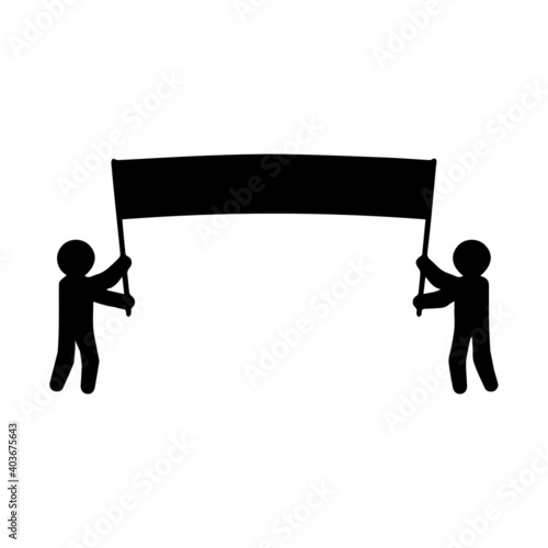 A rally of a political candidate during the presidential election campaign. Rebellions and rallies vector solid icons