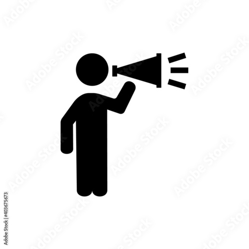 A rally of a political candidate during the presidential election campaign. Rebellions and rallies vector solid icons