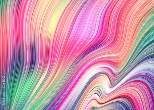 Modern trendy colorful marbleized illustration
