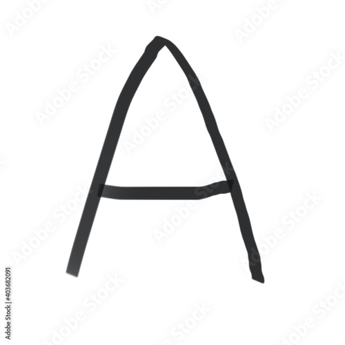 The letter a on a white background.
