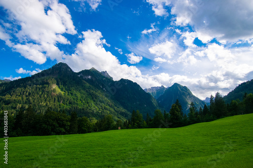 landscape in the alps (Vorarlberg, Austria) © Franziska Brueckmann