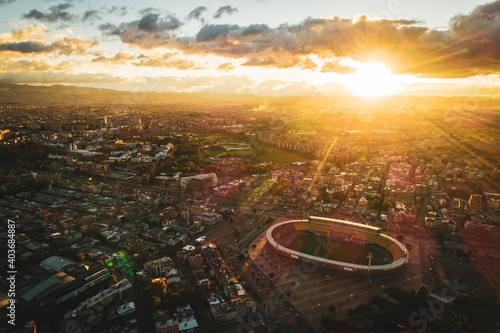 Atardecer Estadio El Campín Bogotá, Colombia 
