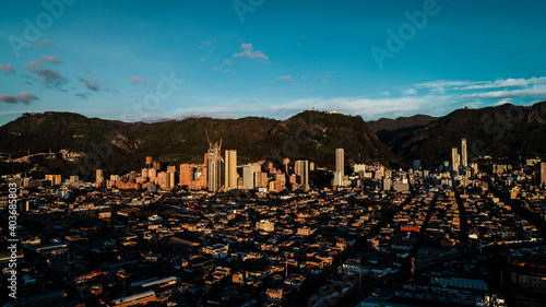 Bogotá, Colombia atardecer