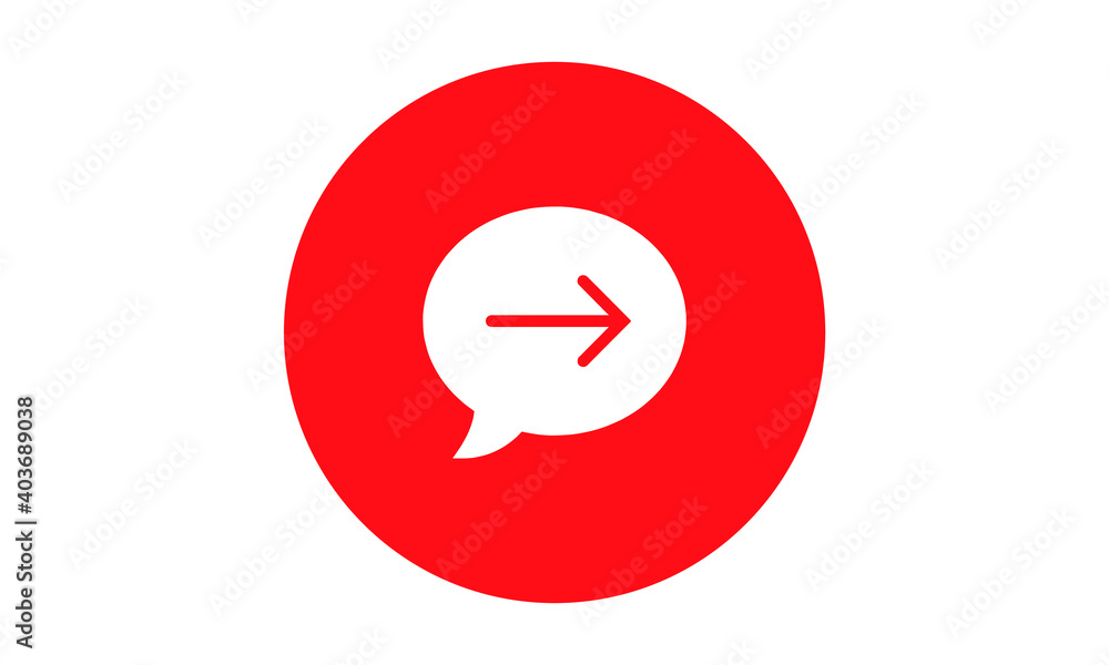 Chat Icon simple design flat design Chat Icon simple design flat design