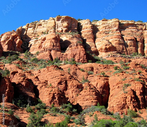 red rock mountain