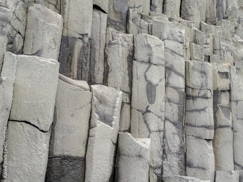 Icelandic basalt columns.