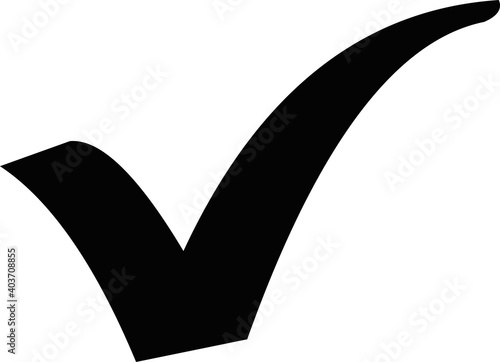 Vector illustration of a checklist silhouette