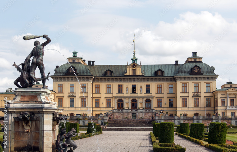 Castle Drottningholm, Stockholm, Sweden