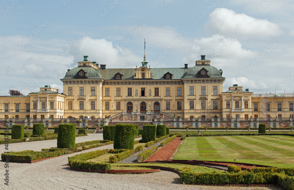 Fototapeta premium Castle Drottningholm, Stockholm, Sweden