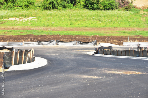 Slika na platnu New Road Construction