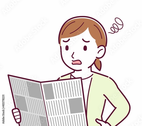 Young woman in a cardigan_news