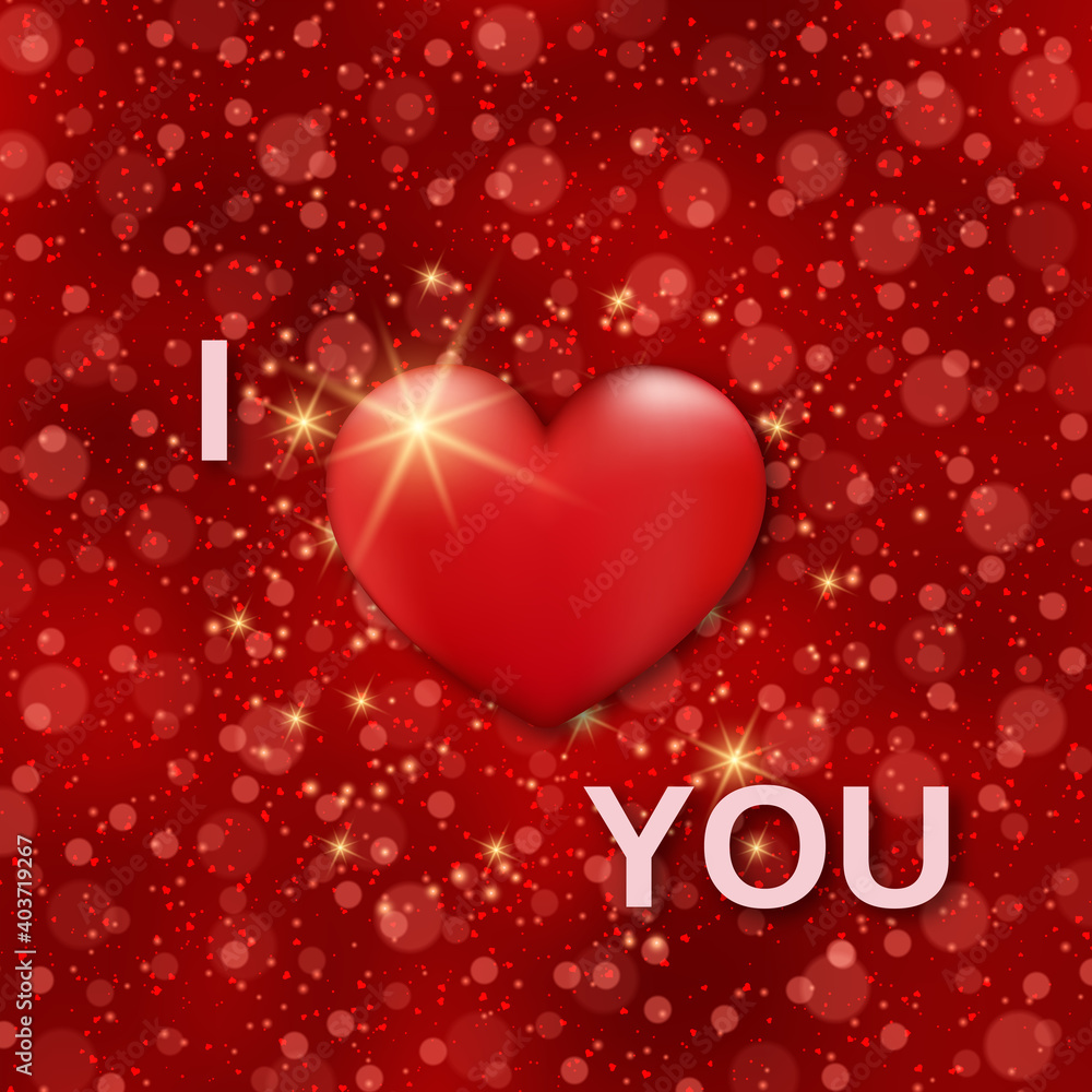 Valentine's Day red blurred vector background with hearts
Valentine's Day red blurred vector background with hearts