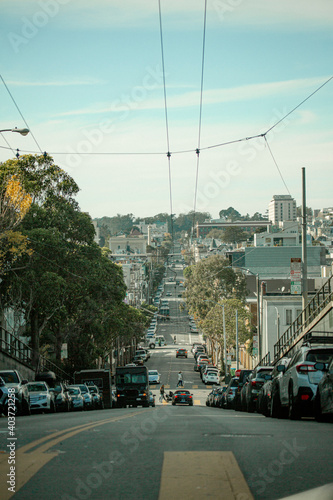 Canvas Print San Francisco Street