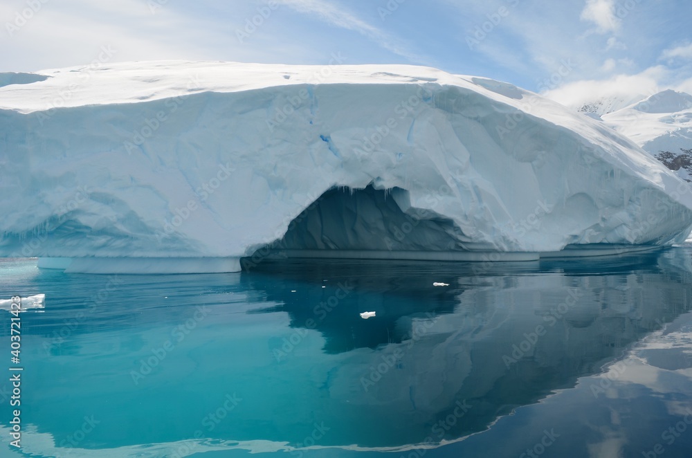Ice bridge, Antarctica