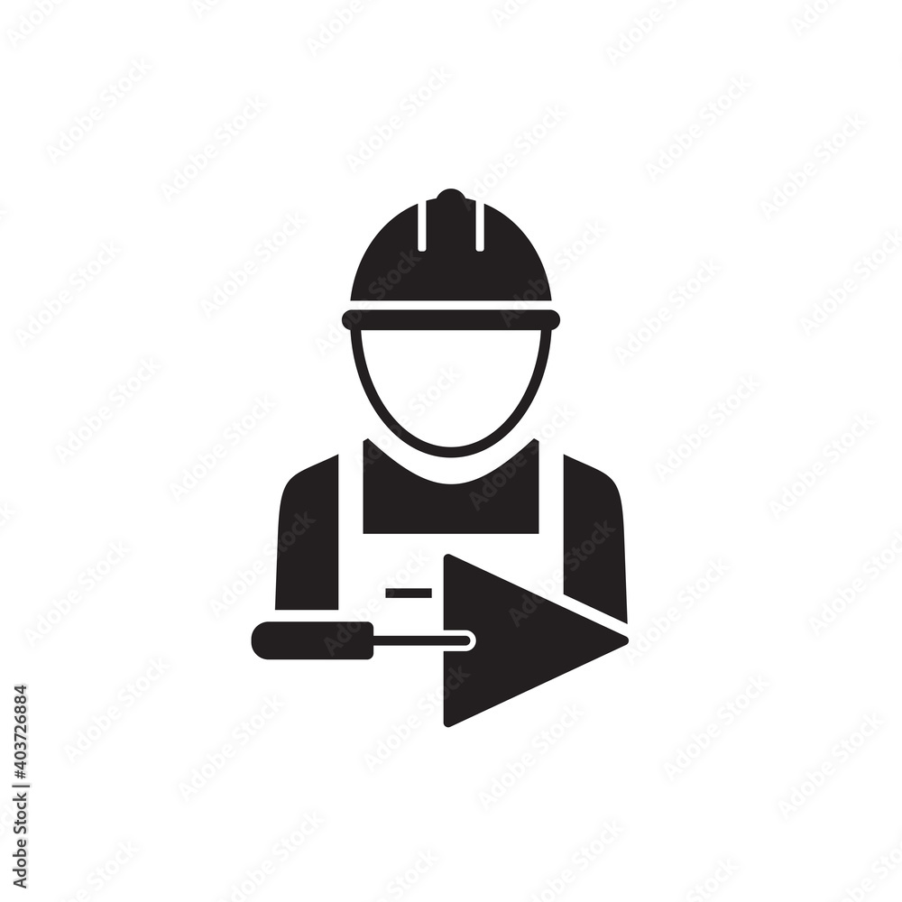 builder icon symbol sign vector