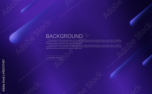 Dark blue background with dull thin lines, wide oblique stripes with a gradient