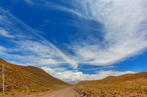 Road in prairie