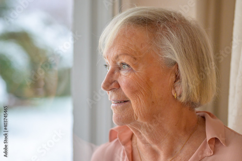 Portrait of an attractive senior woman