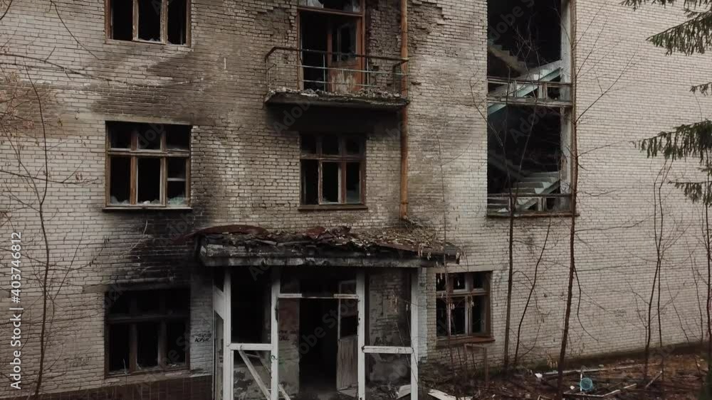 abandoned sanatorium in the forest abandoned sanatorium in the forest