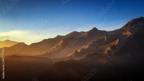 sunrise in the mountains © aju