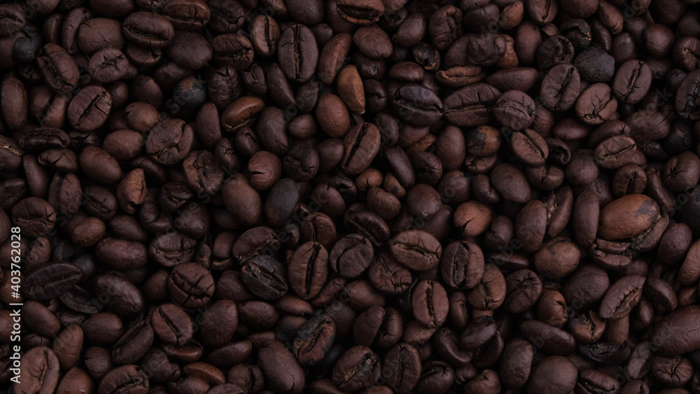 Fototapeta premium coffee beans background