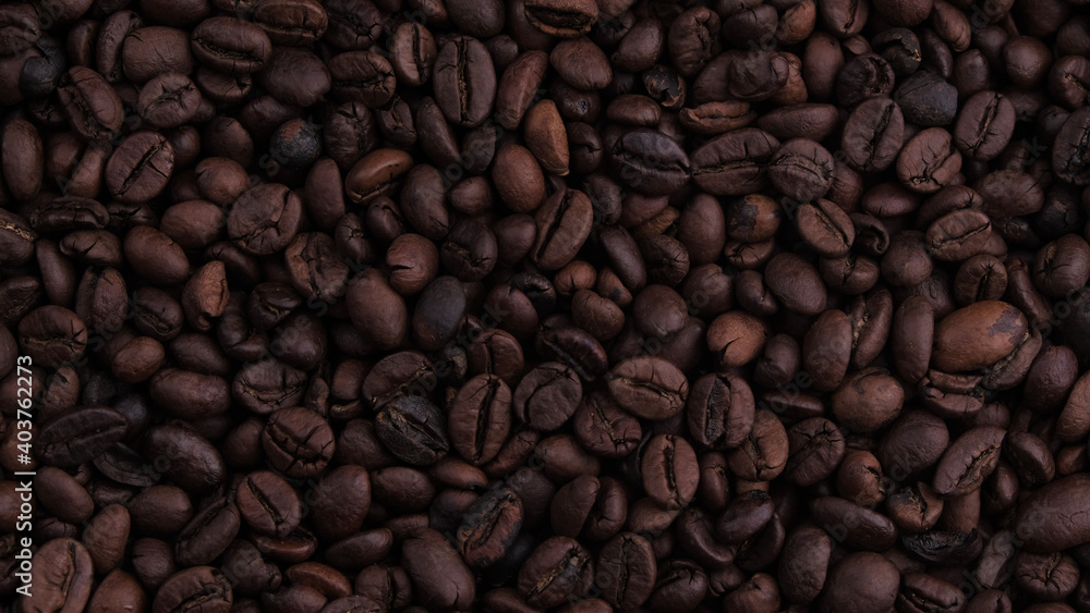 Fototapeta premium coffee beans background