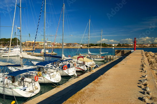 Club Nautico de S' Estanyol.Llucmajor. Migjorn.Mallorca.Baleares.España. photo