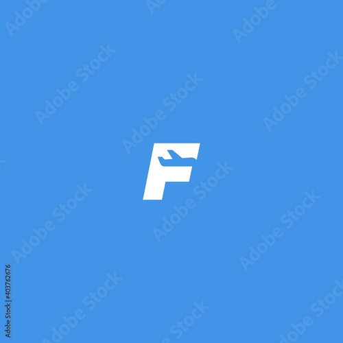 f plane logo