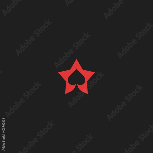 red star poker logo