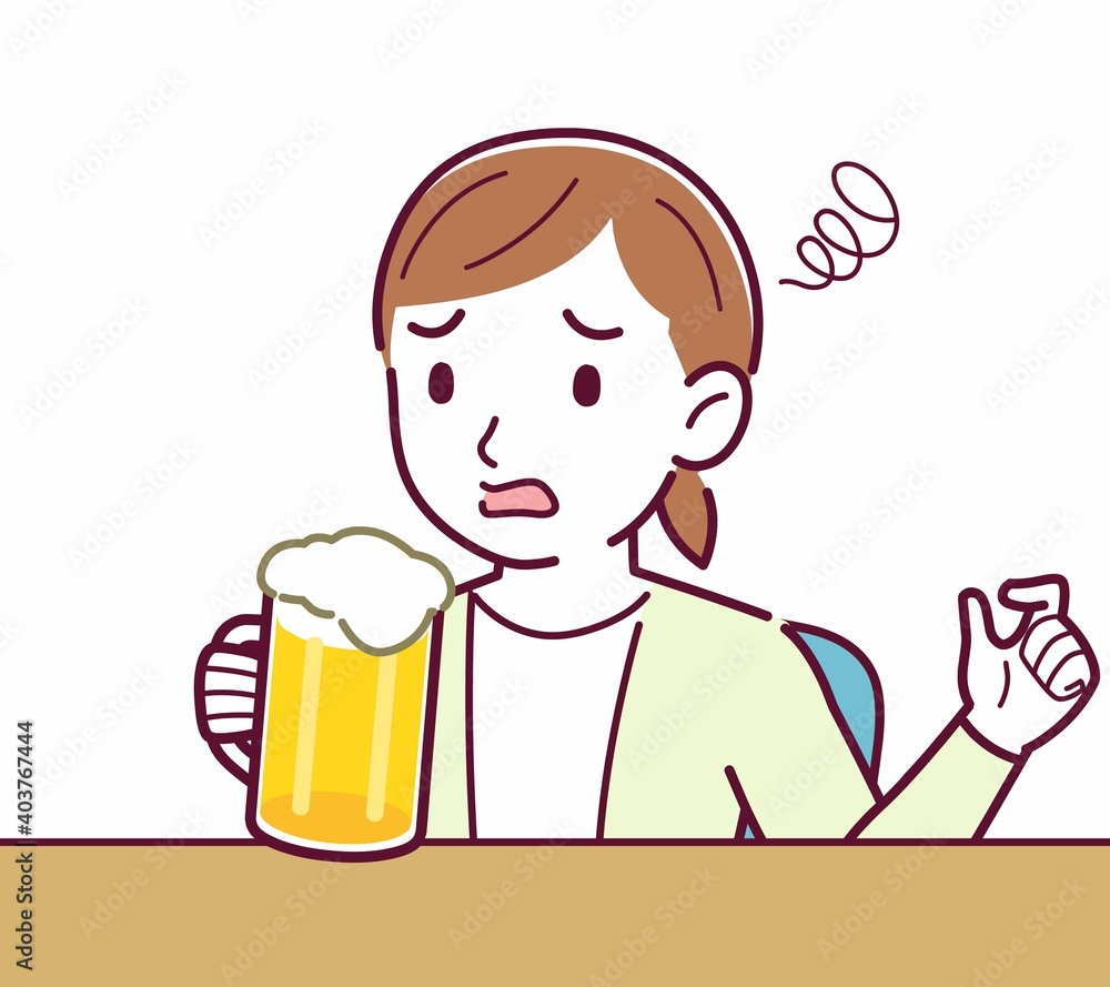 Young woman in a cardigan_ramen Young woman in a cardigan_ramen