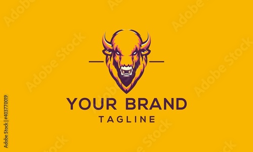 buffalo illustrations for the company associated with this logo.