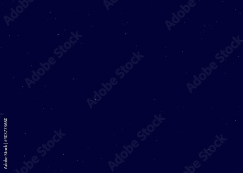 Night dark sky with stars  3d render