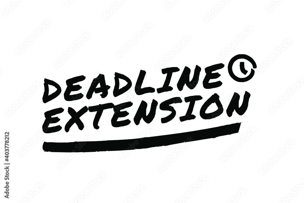 Deadline Extension