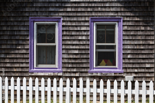 Shingles of a Carpenter Gothic photo