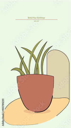 illustration of a plant