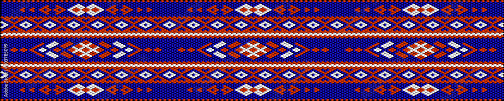Traditional ethnic ornament for use on fabrics, tiles, ceramics and other interior details. Traditional ethnic ornament for use on fabrics, tiles, ceramics and other interior details.
